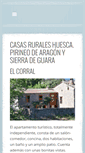Mobile Screenshot of elcorraldevillacampa.com